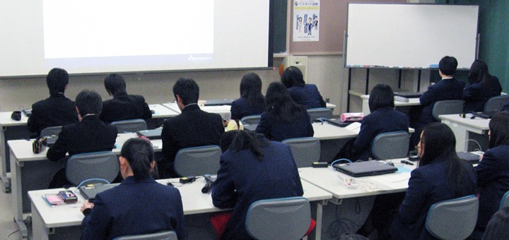 高大連携授業・豊橋西高校(2015/01/26)
