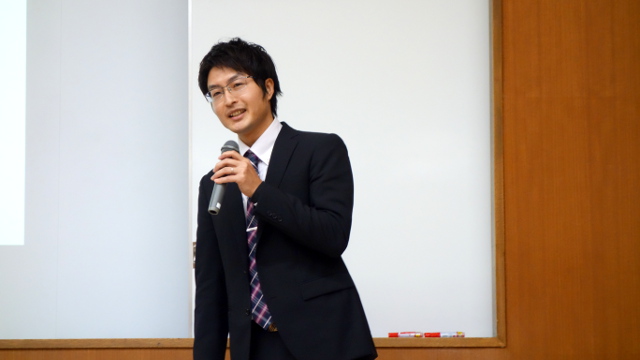 株式会社中電シーティーアイの後藤宏文氏による授業内講演が行